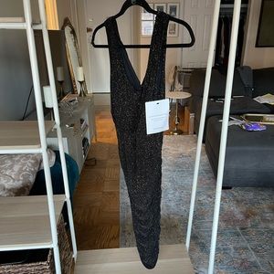 Sparkly fitted Alice + Olivia Dress